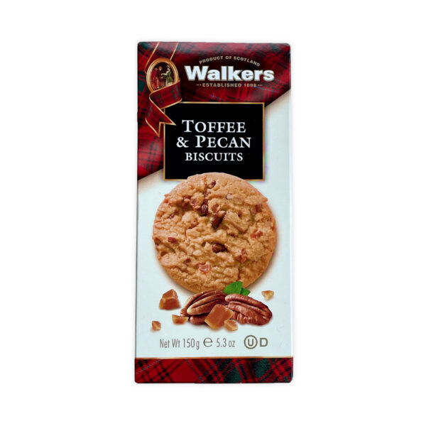 Walkers Toffee & Pecan Biscuits